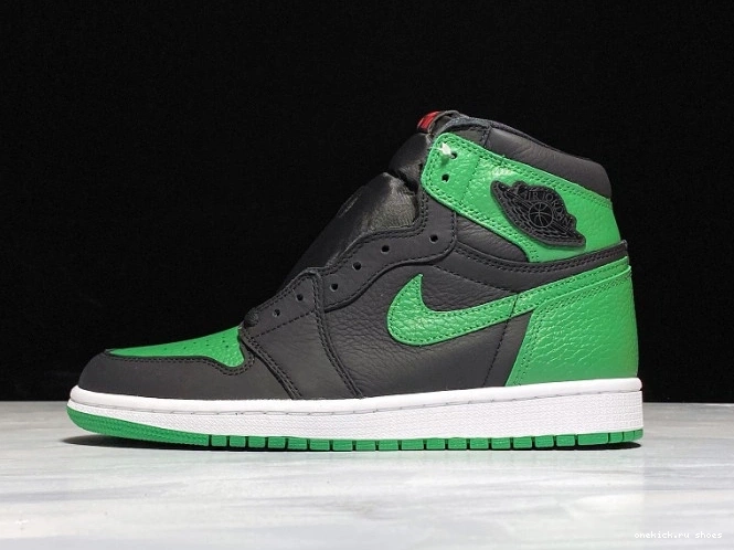 Cheap Air Jordan Green 1 High Pine 555088-030 0814